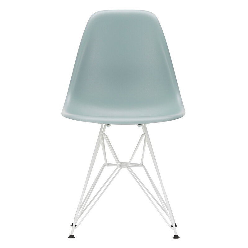 Vitra Eames DSR chair, light grey - white | One52 Furniture