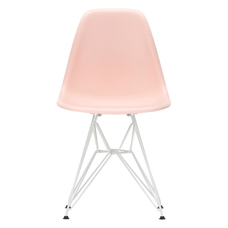 Vitra Eames DSR chair, pale rose - white | One52 Furniture