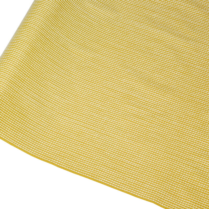 Artek|Artek fabrics, Fabrics|Rivi acrylic coated fabric, 145 x 300 cm, mustard - white