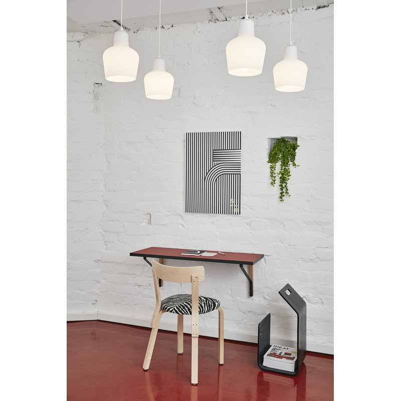 Artek|Desks|Kaari wall console REB 006, red - black