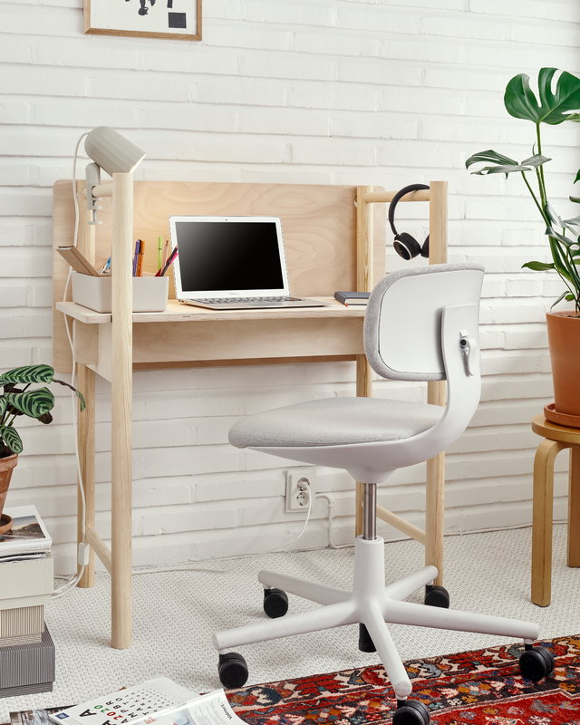 Vitra Rookie task chair, light grey - light grey | One52 Furniture