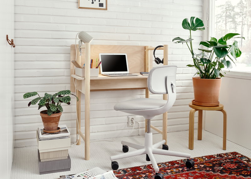 Vitra Rookie task chair, light grey - light grey | One52 Furniture