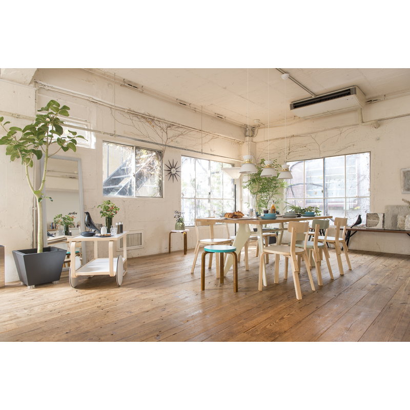 Artek|Kitchen carts & trolleys, Tables|Aalto tea trolley 901, white - birch