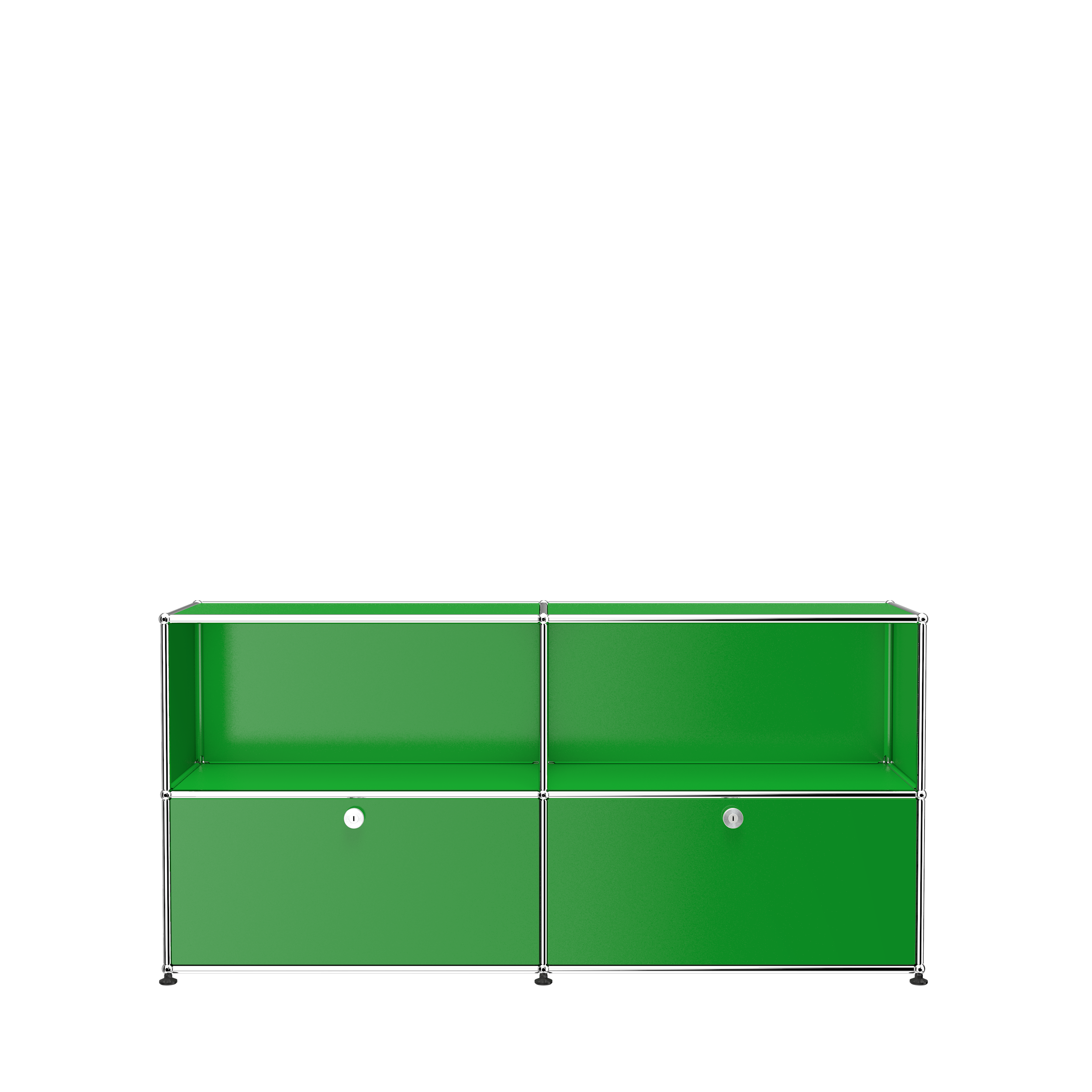 USM Ruby Red USM Haller credenza (C2A)|Buffets & Sideboards