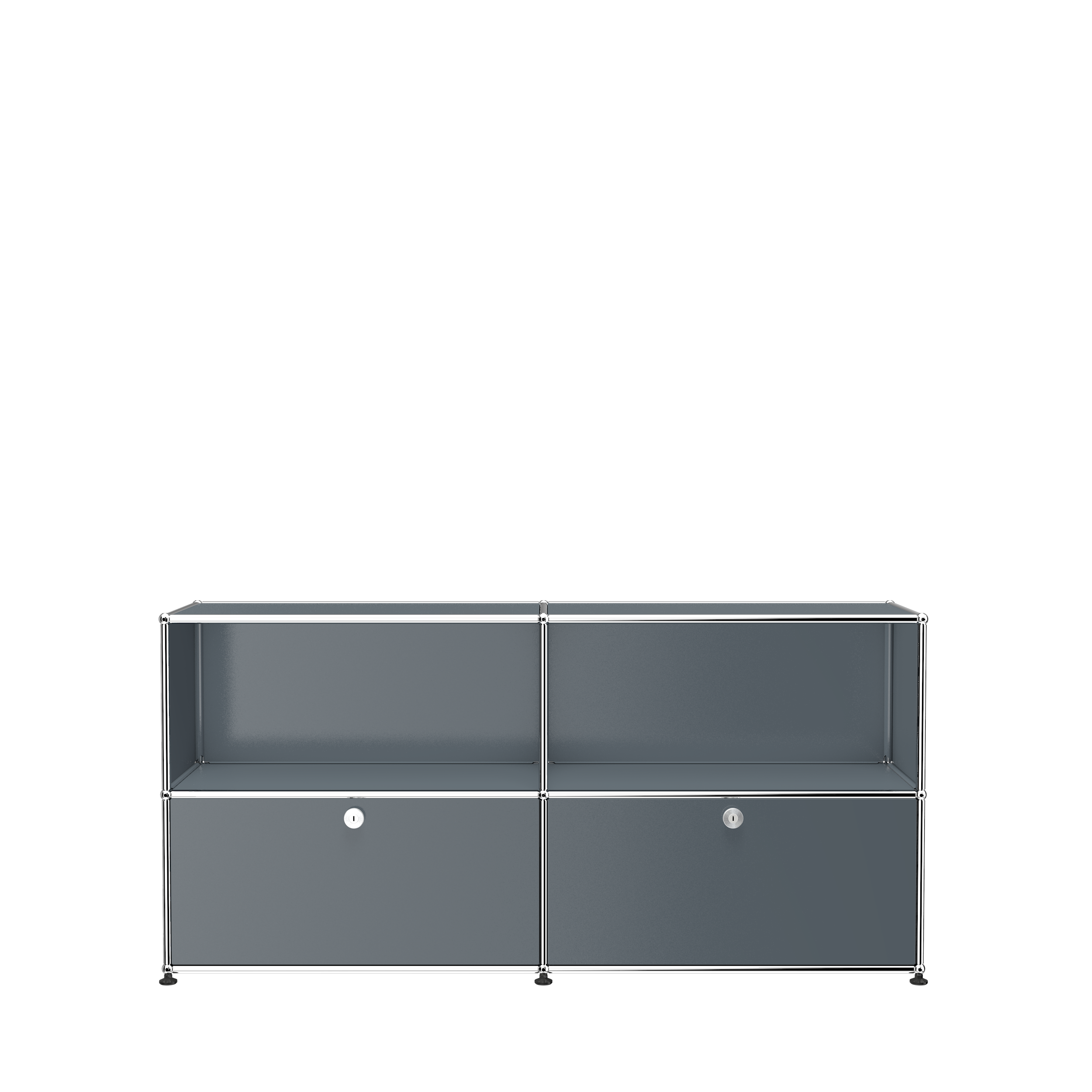 Mid-Gray USM Haller credenza (C2AF)|
