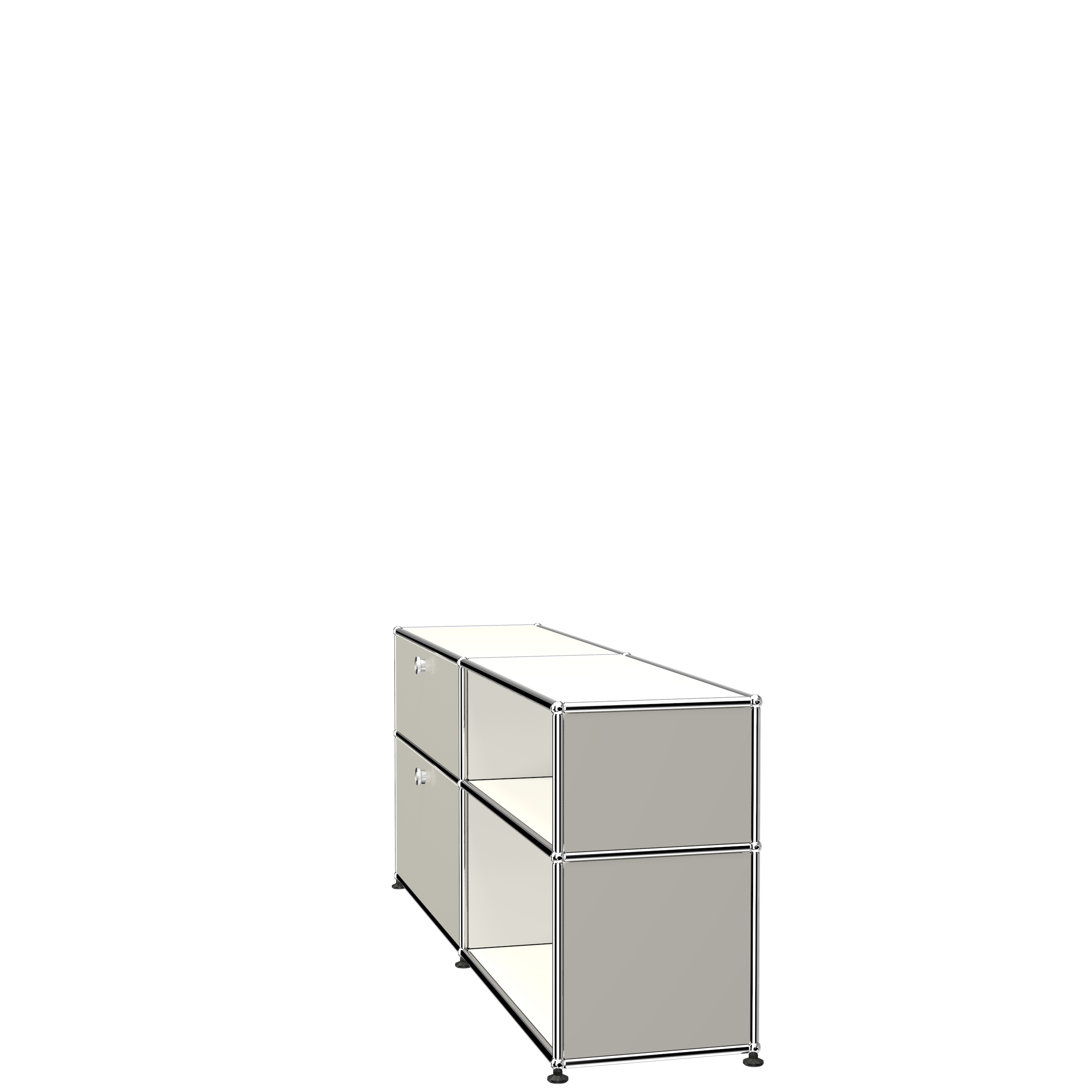 Golden Yellow USM Haller Mid- Credenza (DF)|