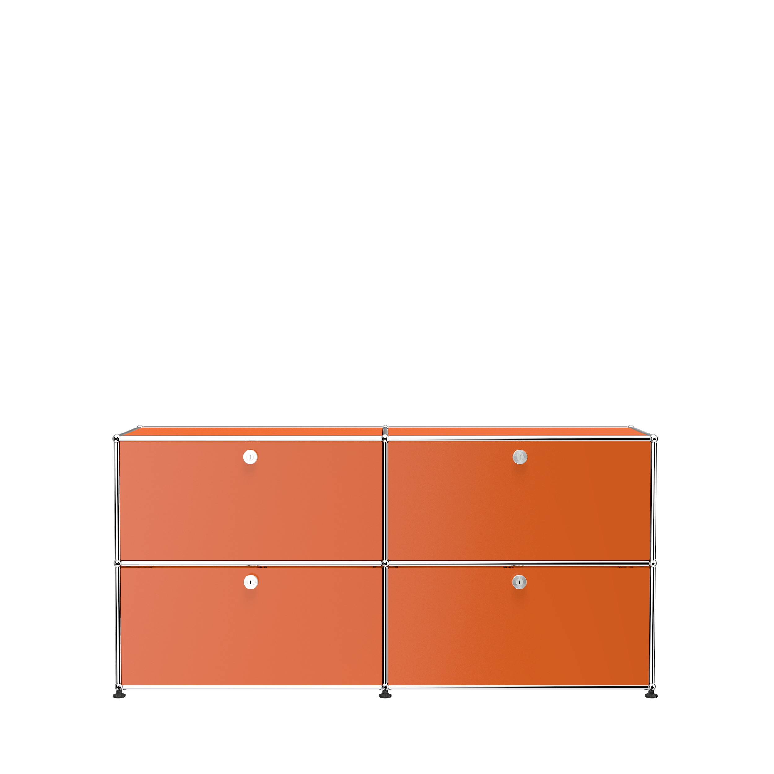 USM Ruby Red USM Haller credenza (E2F)|Buffets & Sideboards