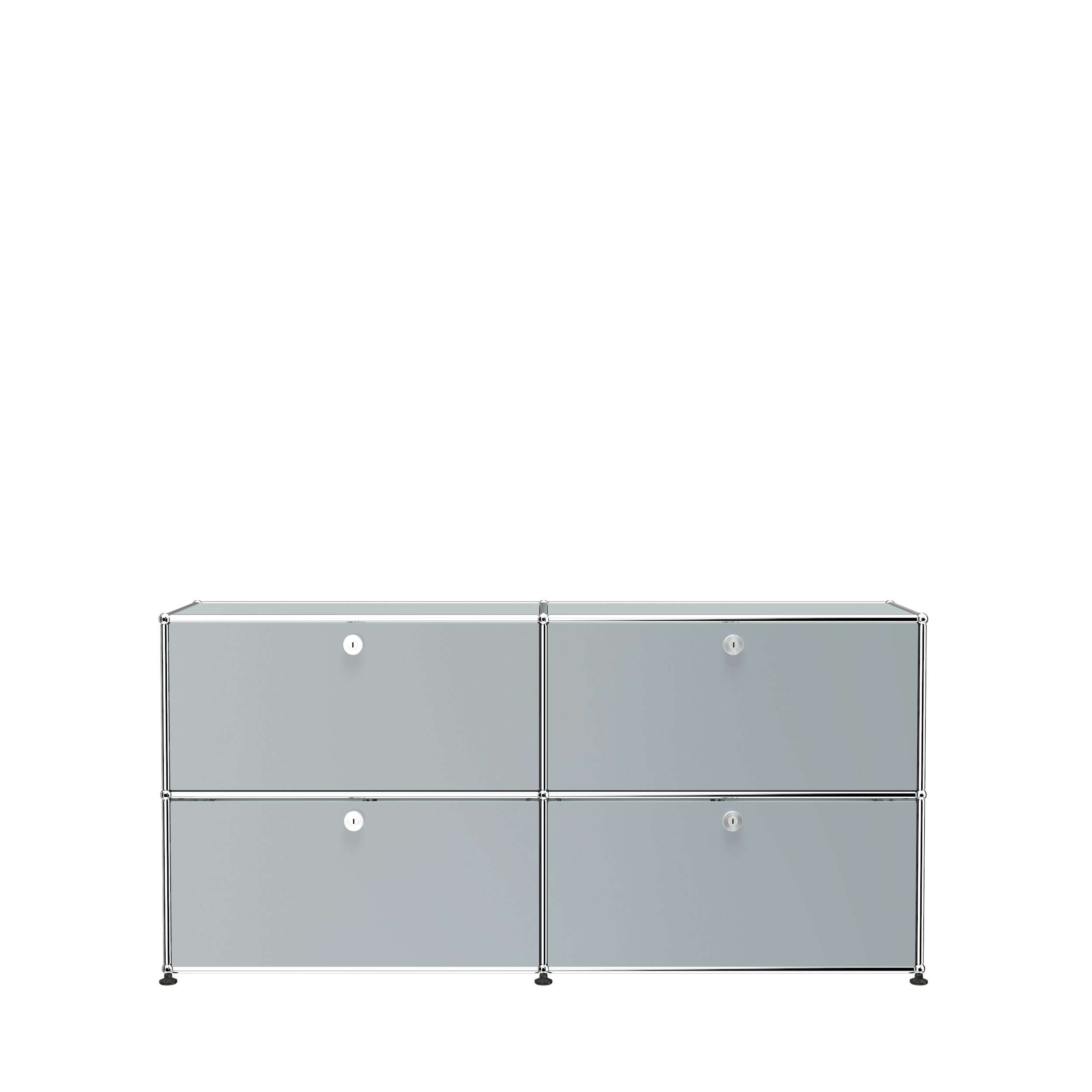Gentian Blue USM Haller credenza (E2F)|Buffets & Sideboards