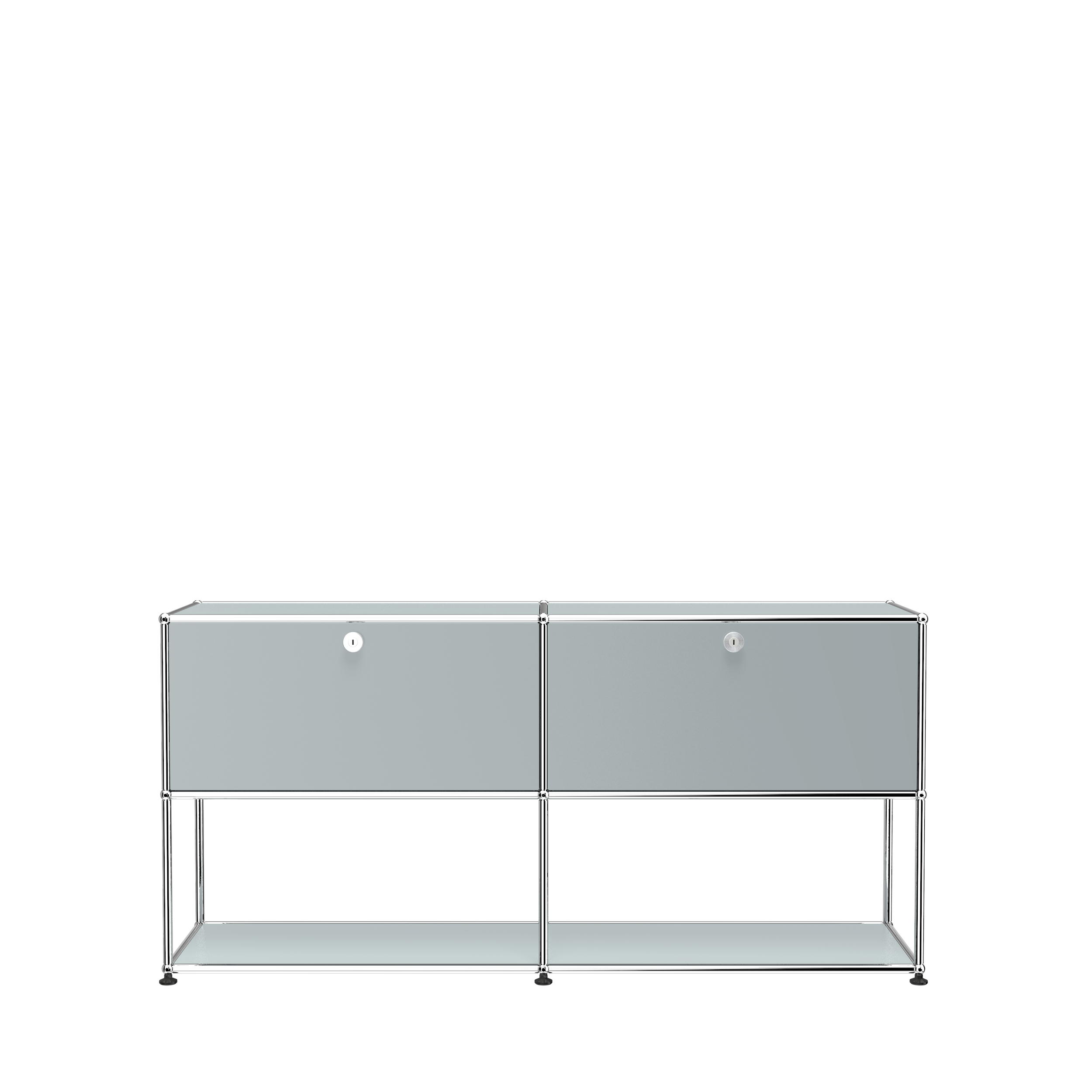 Gentian Blue USM Haller credenza (F2)|Buffets & Sideboards
