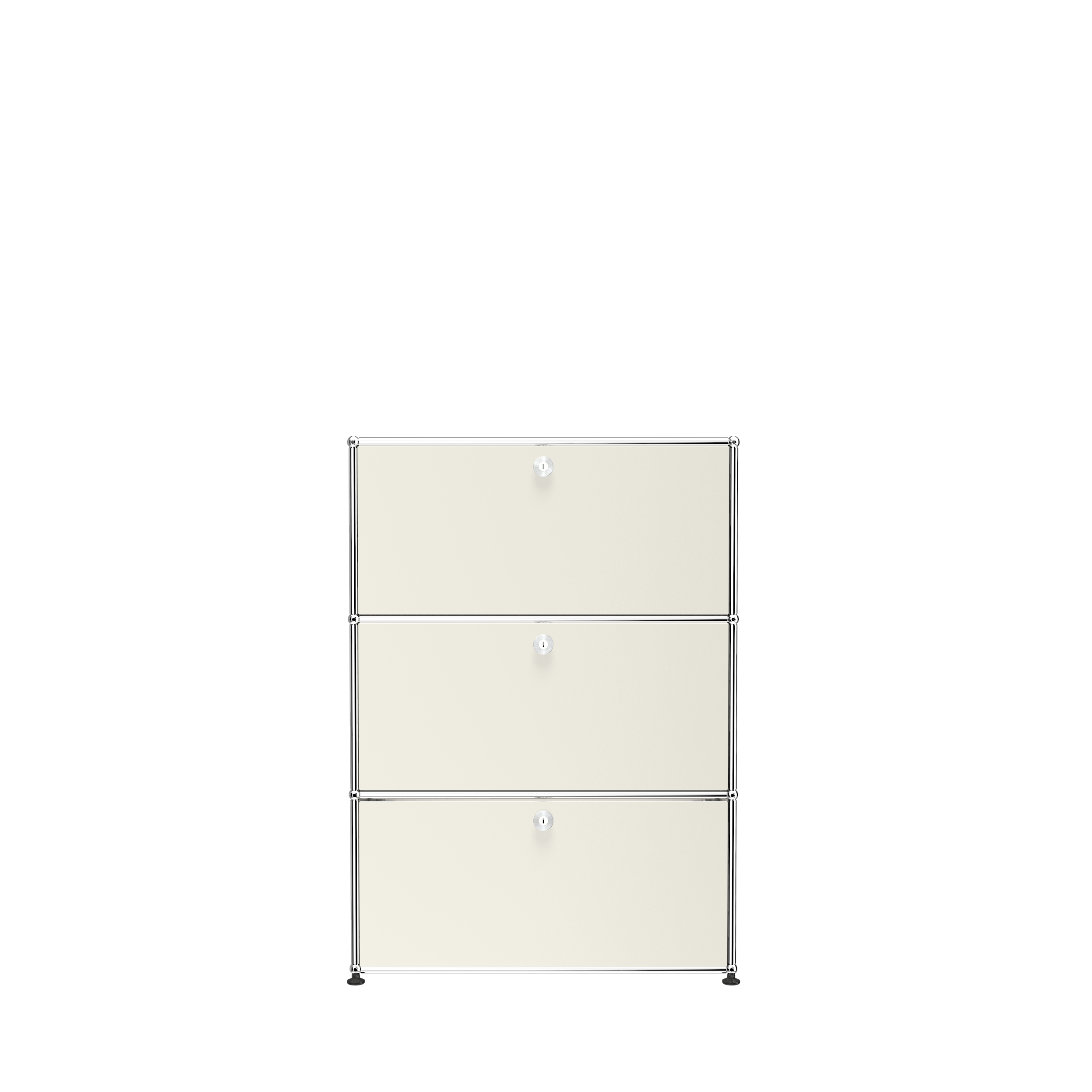 Pure White USM Haller storage (G118F)|Office Furniture