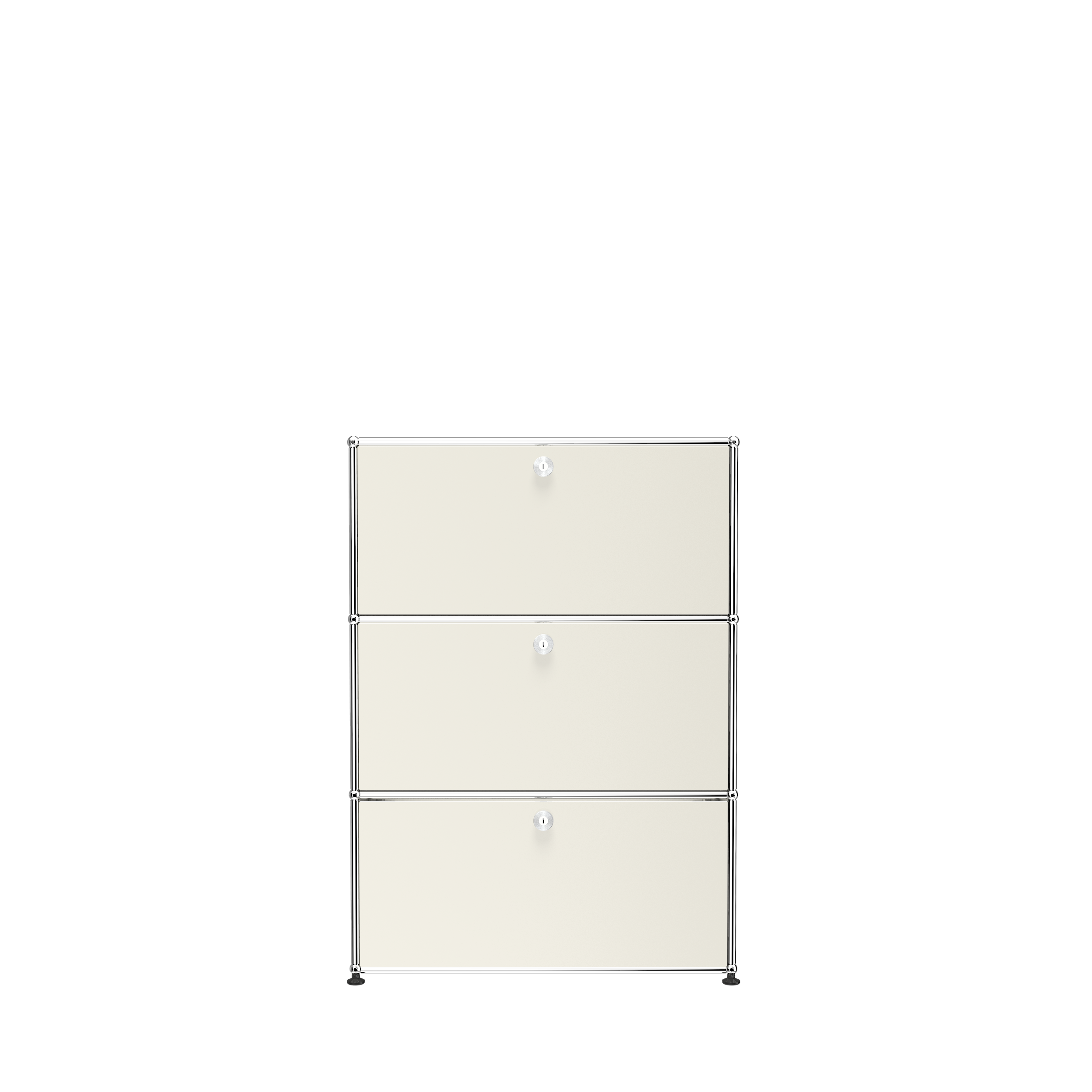 Pure White USM Haller storage (G118F)|Office Furniture