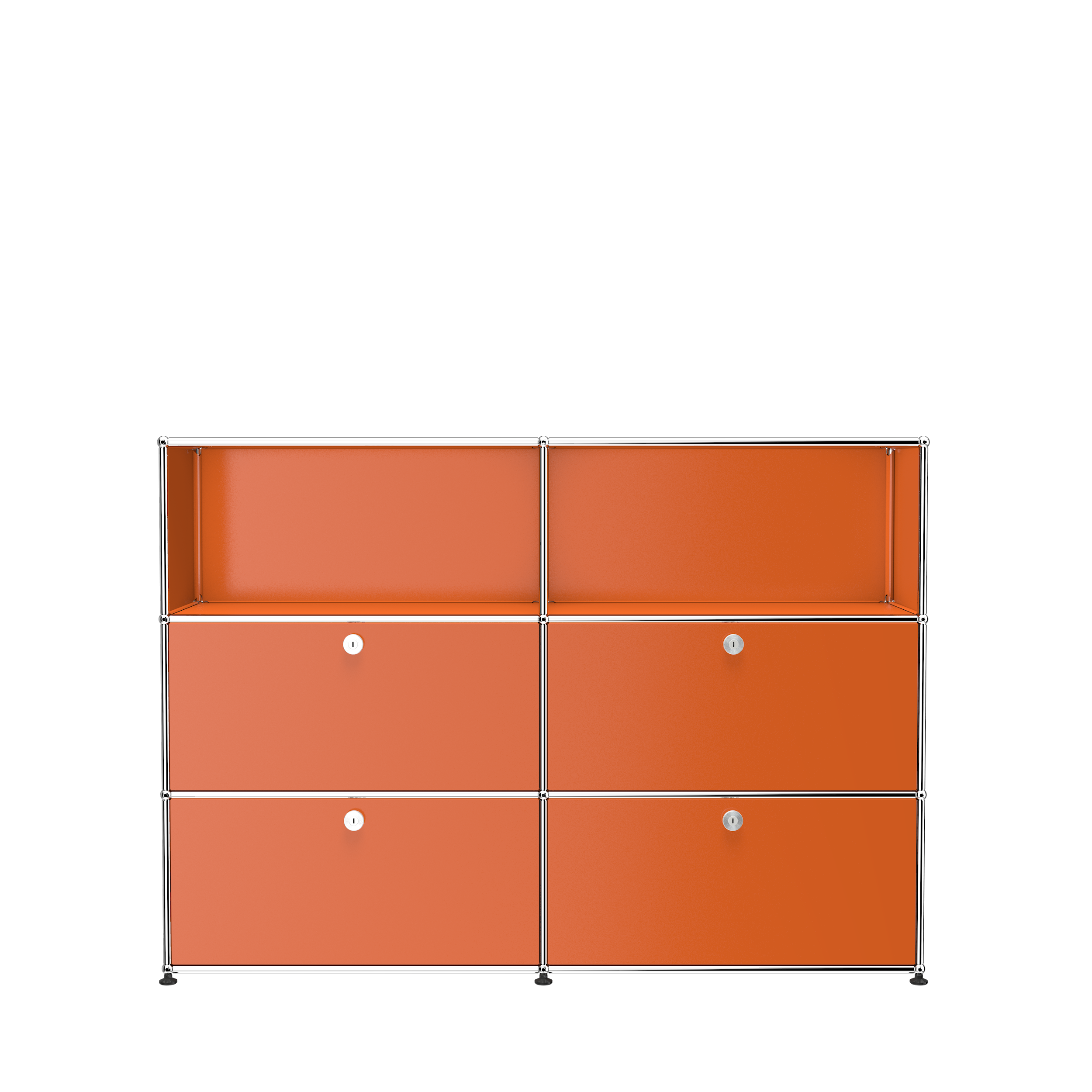 USM Ruby Red USM Haller storage (G2A)|Buffets & Sideboards