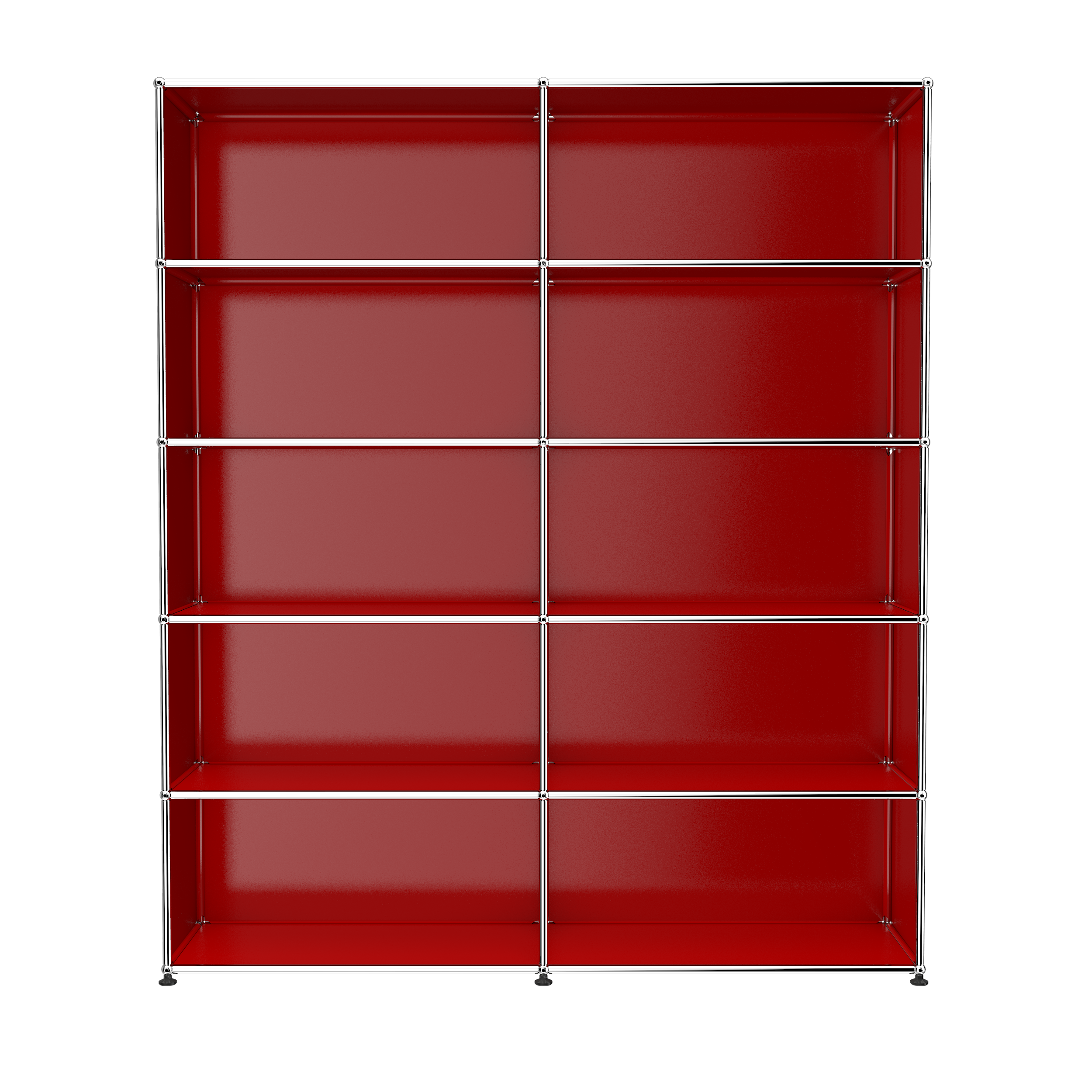 USM Ruby Red USM Haller shelving (H2)|Buffets & Sideboards