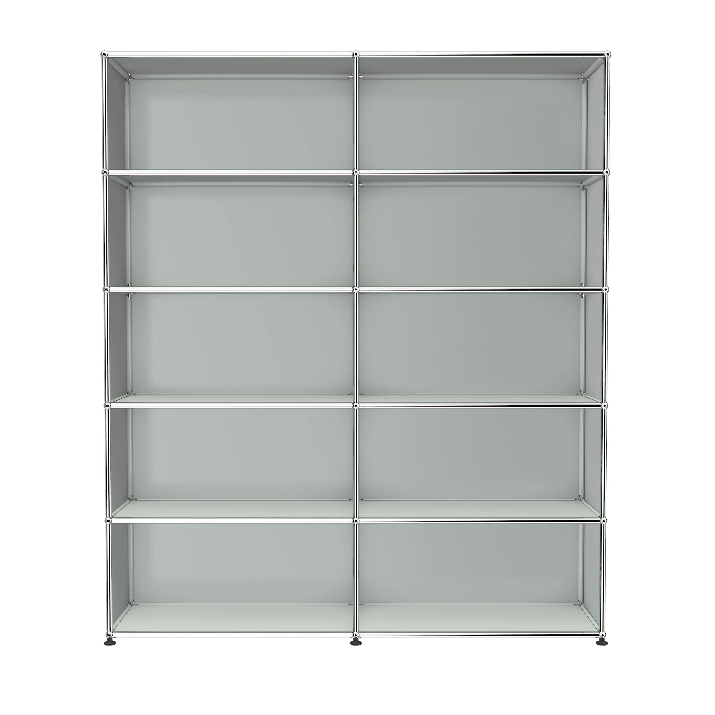 USM Matte Silver USM Haller shelving (H2)|Buffets & Sideboards