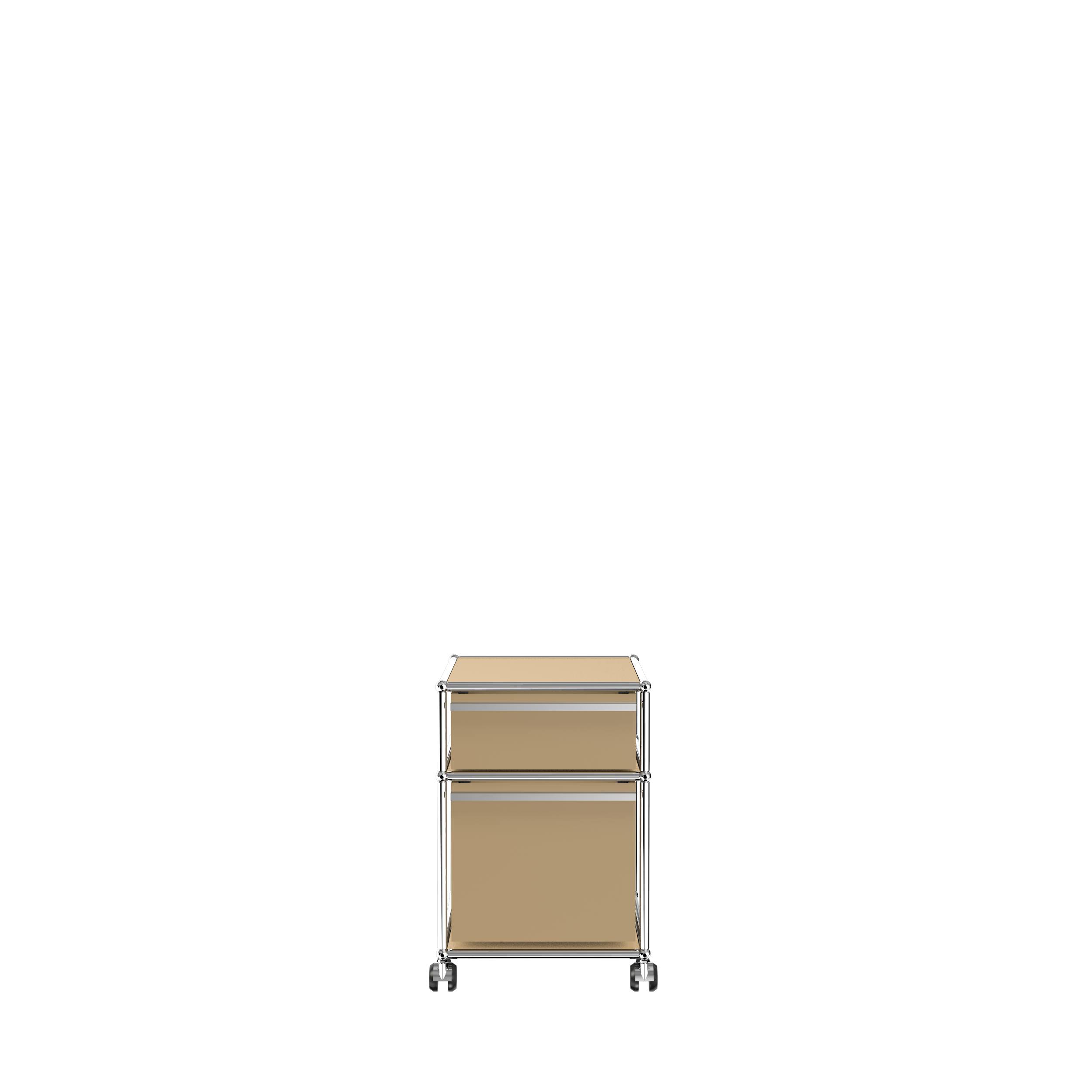 Steel Blue USM Haller Pedestal (M)|Office Furniture