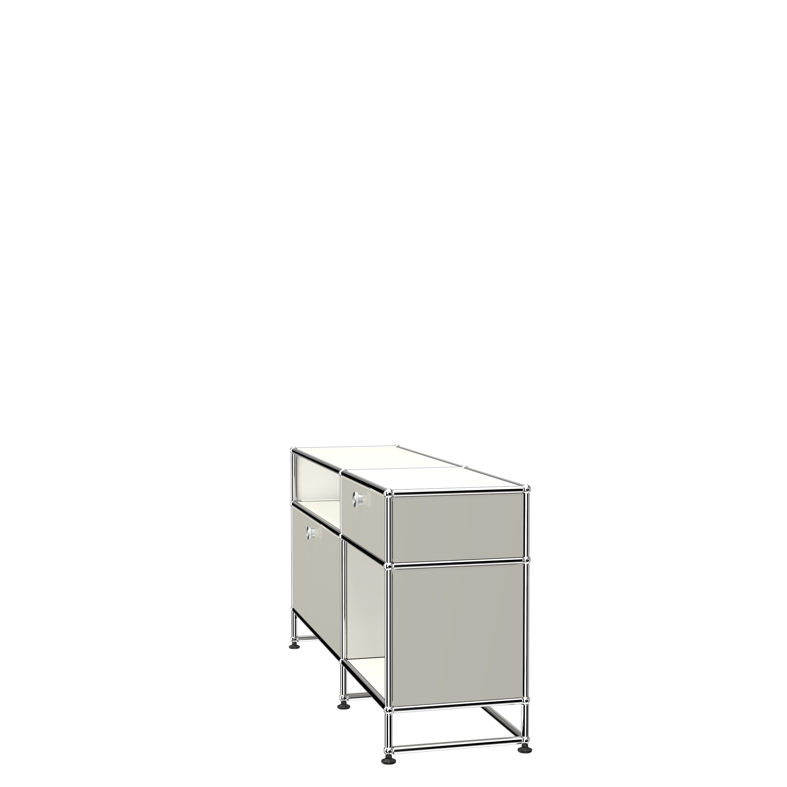 USM Ruby Red USM Haller Media (O3)|Media Storage Cabinets & Racks