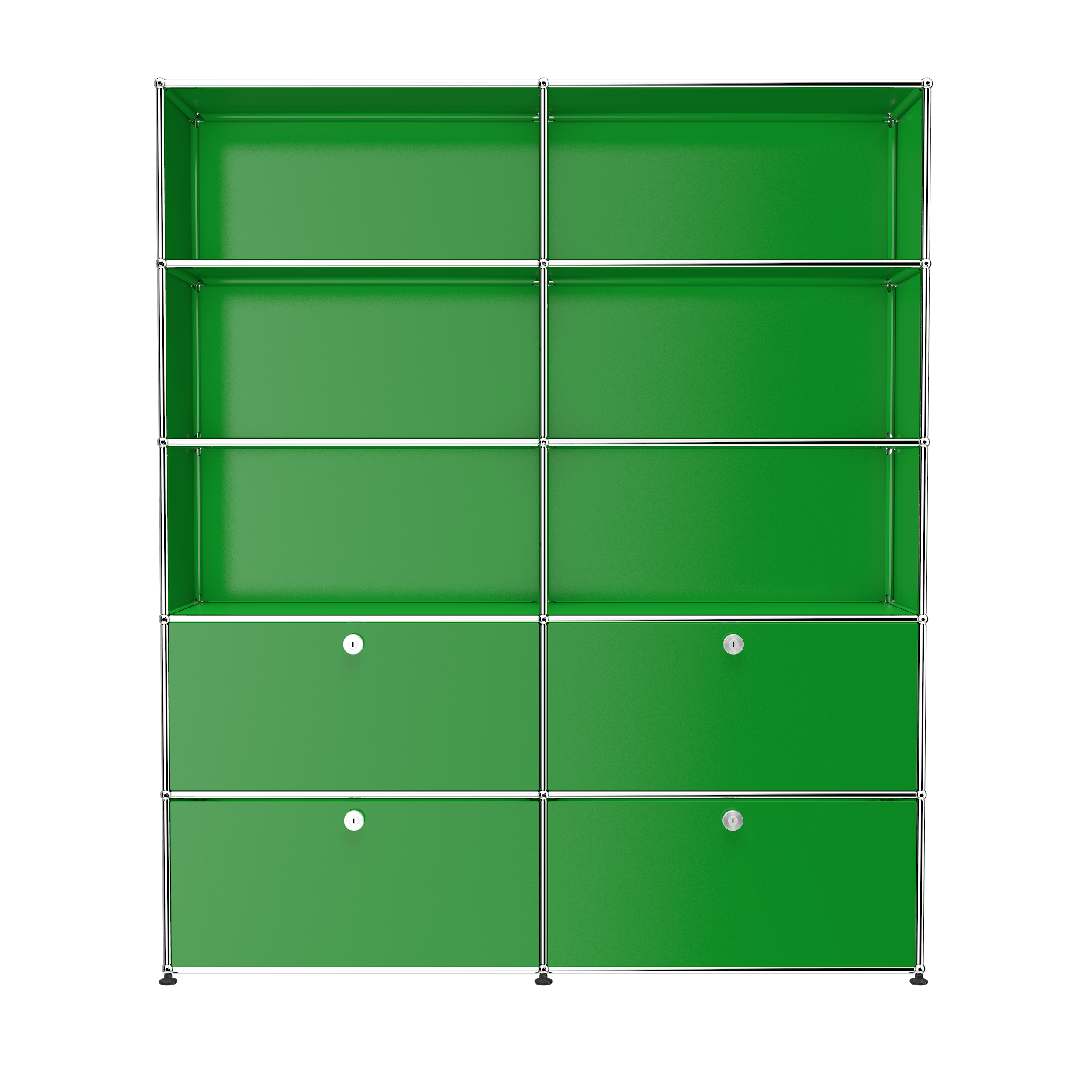 USM Ruby Red USM Haller shelving (R2)|Buffets & Sideboards