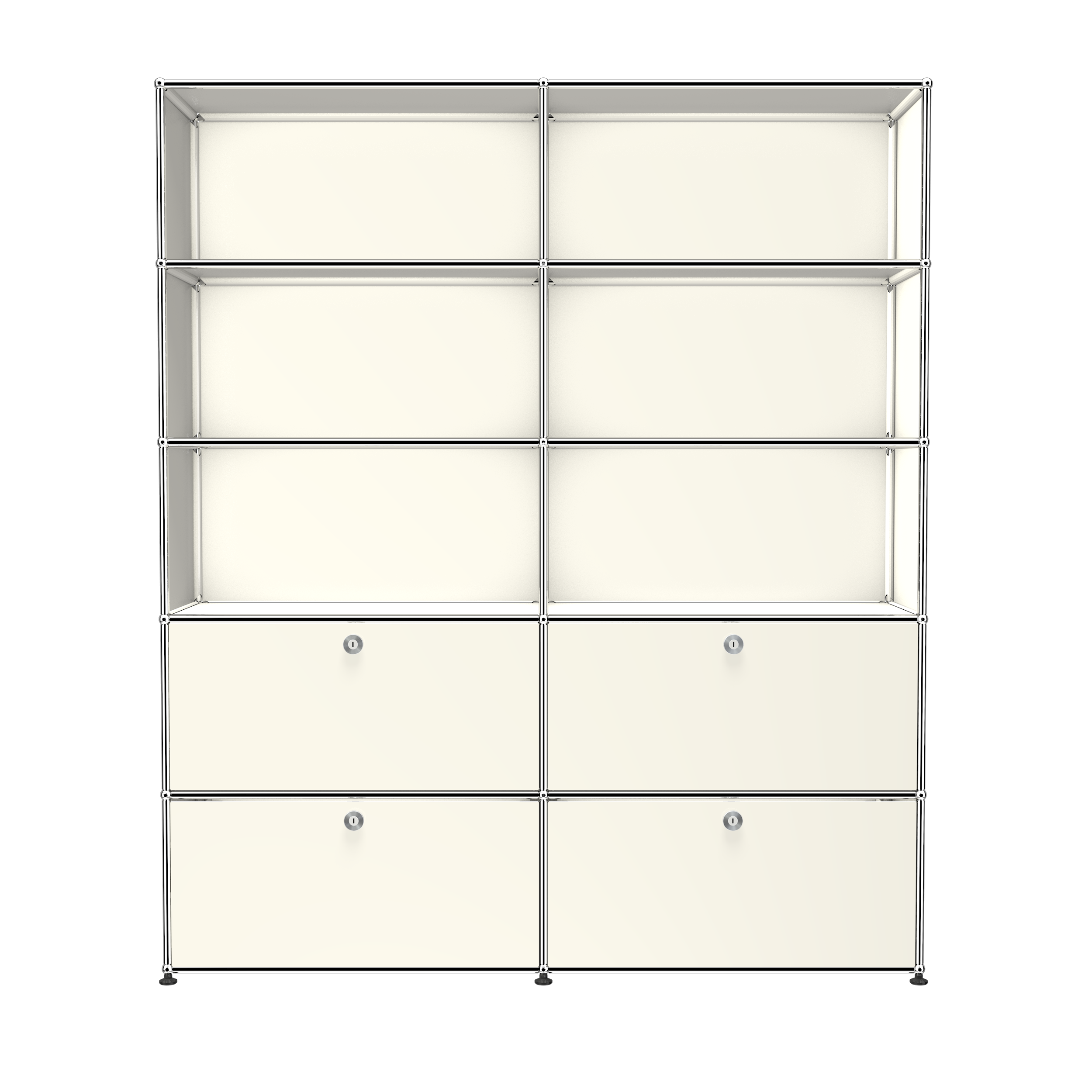 Pure White USM Haller shelving (R2)|Buffets & Sideboards