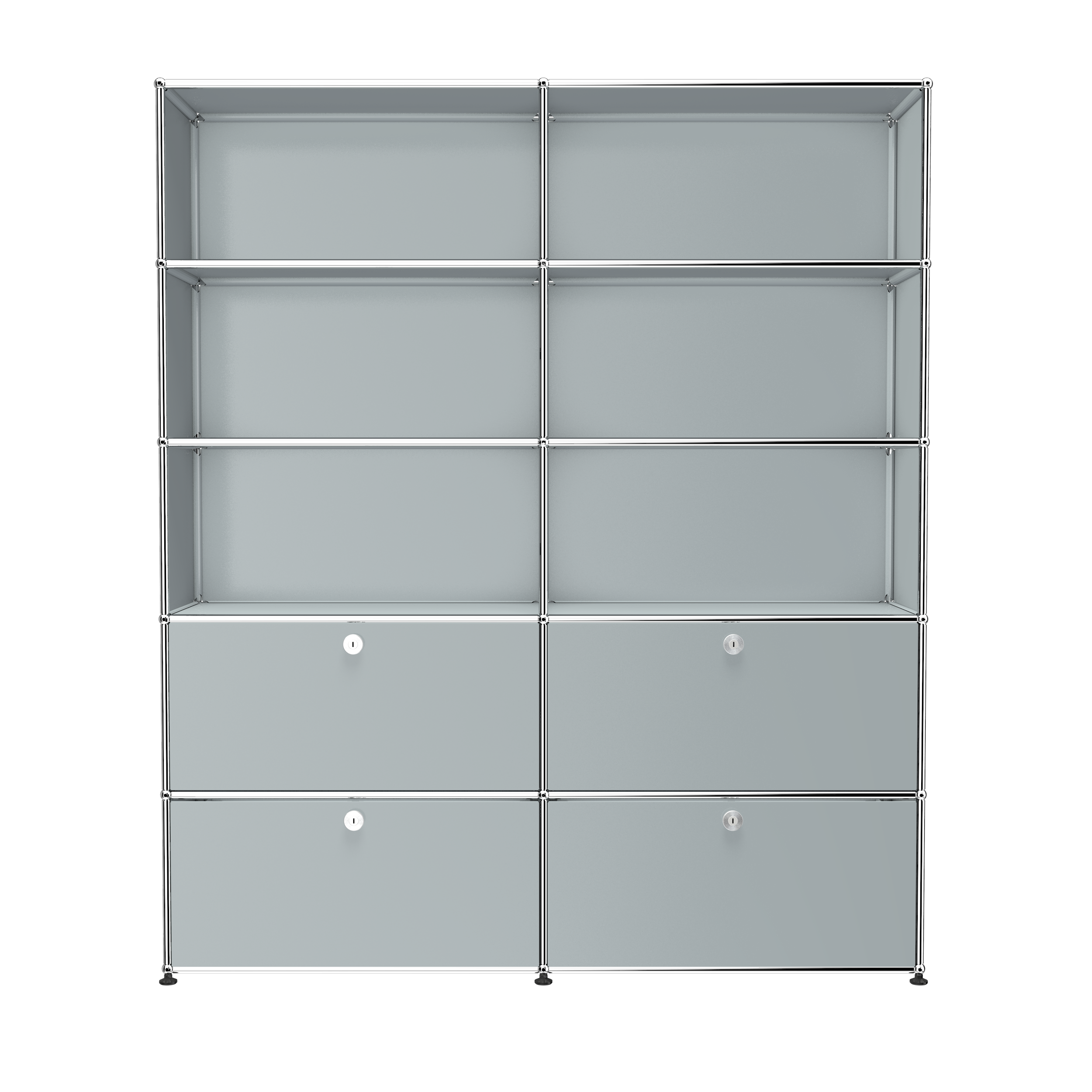 Gentian Blue USM Haller shelving (R2)|Buffets & Sideboards