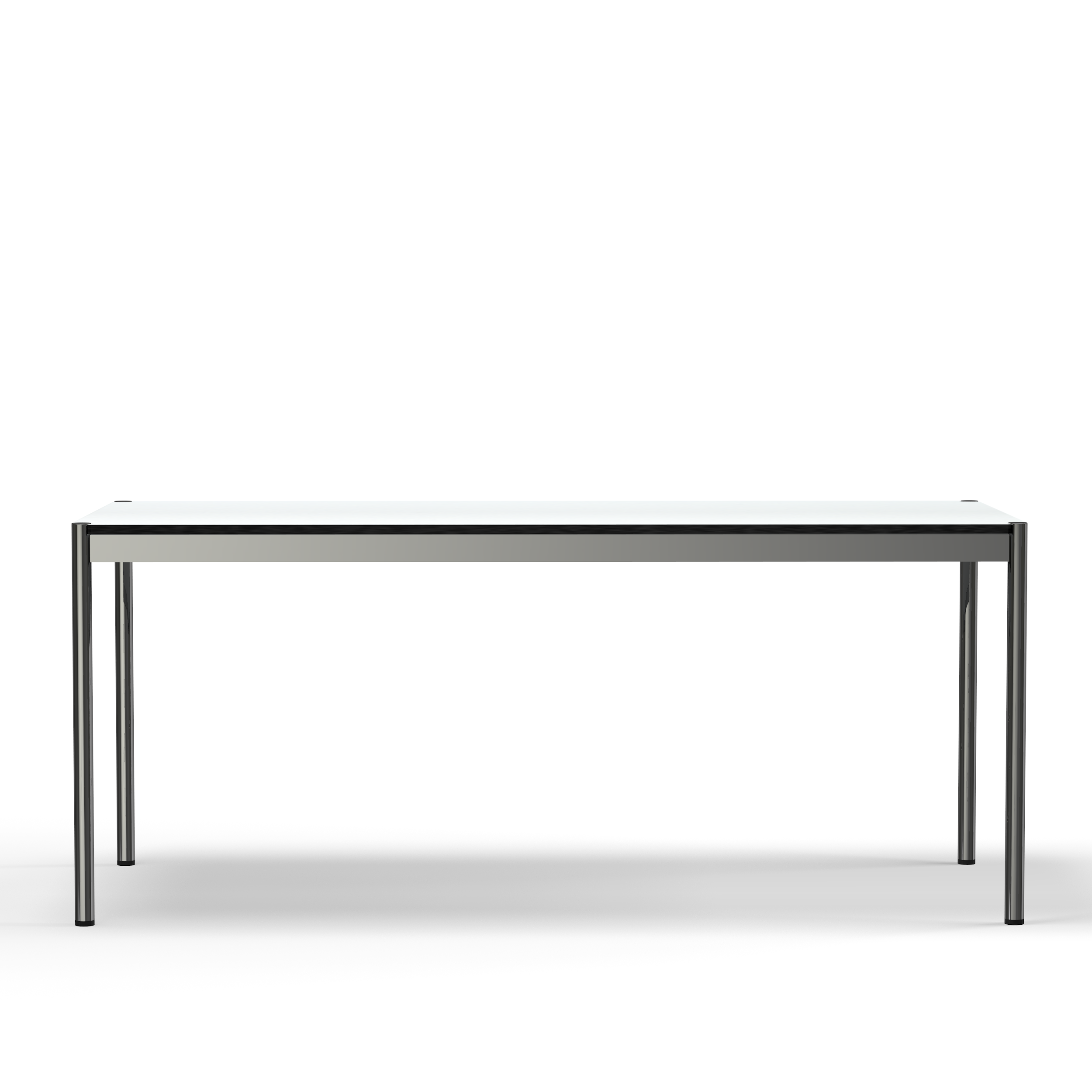 Pearl Gray White Laminate USM Haller table pearl gray white laminate (T69)|Cabinets & Storage