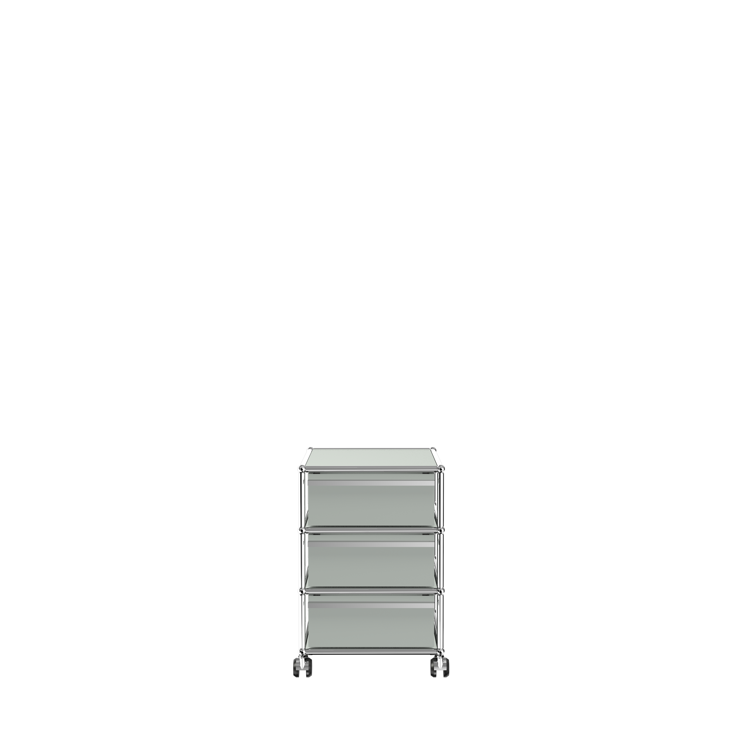 Mid-Gray USM Pedestal (V)|Office Furniture