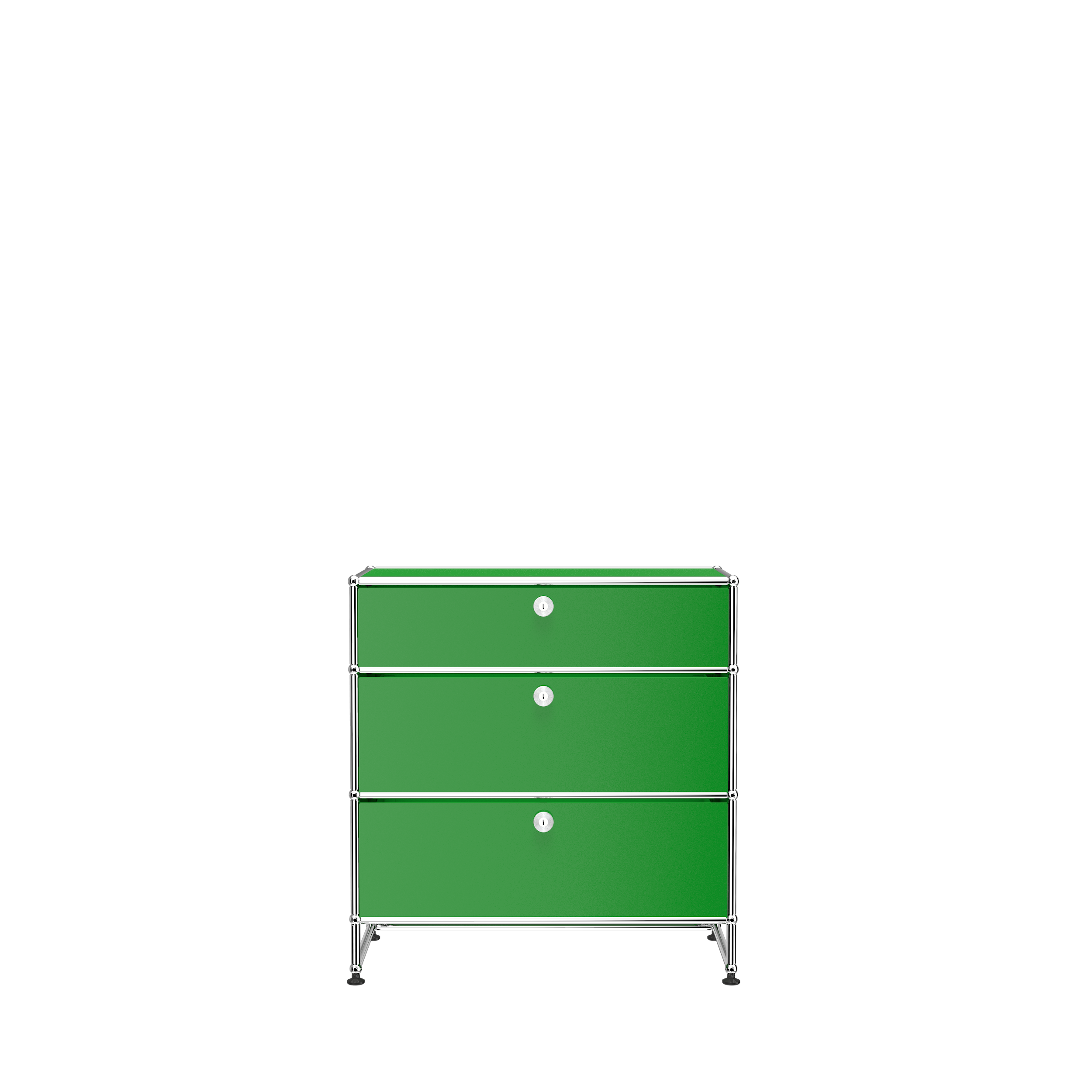 USM Green USM Haller 3 Drawer Storage (Y)|