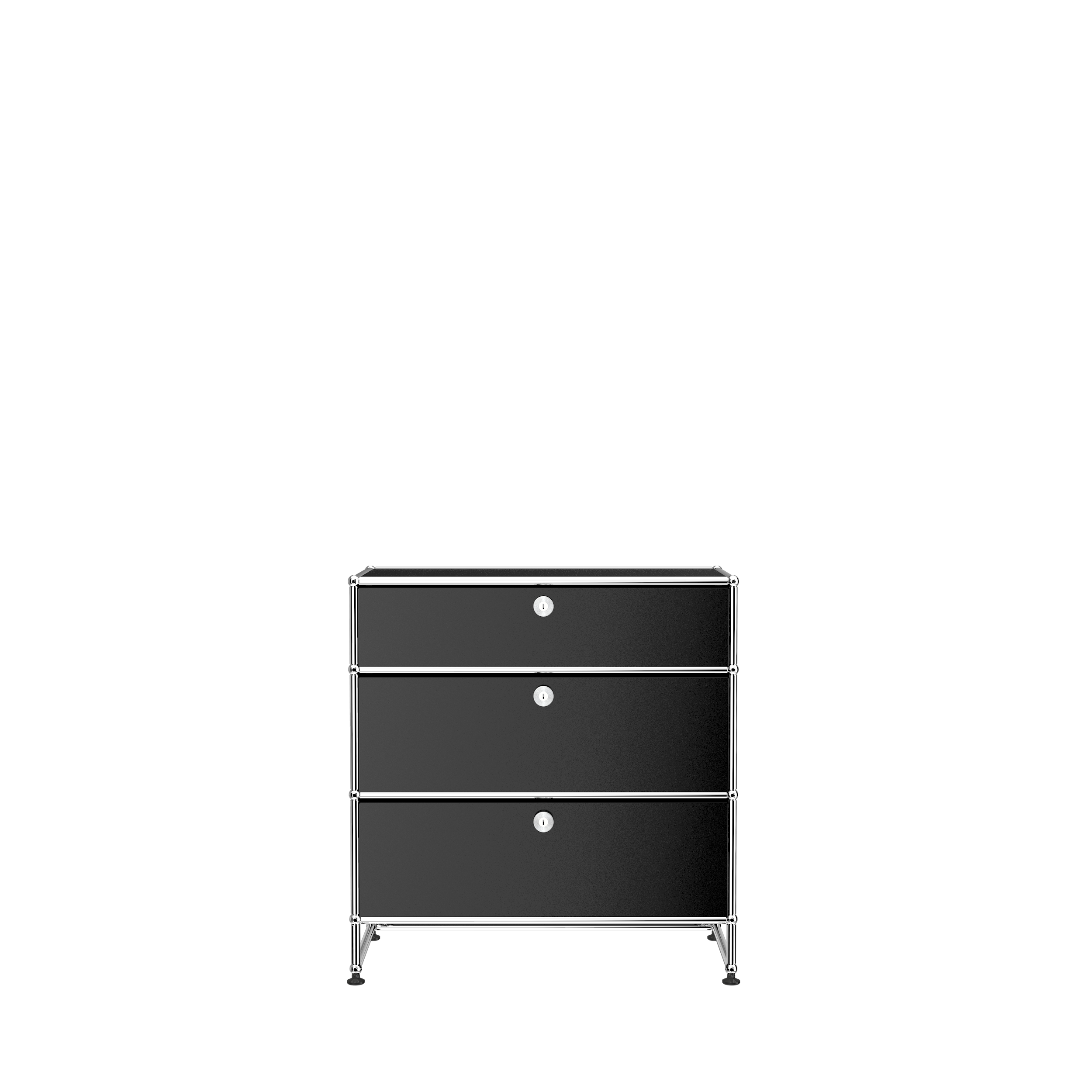 USM Beige USM Haller 3 Drawer Storage (Y)|
