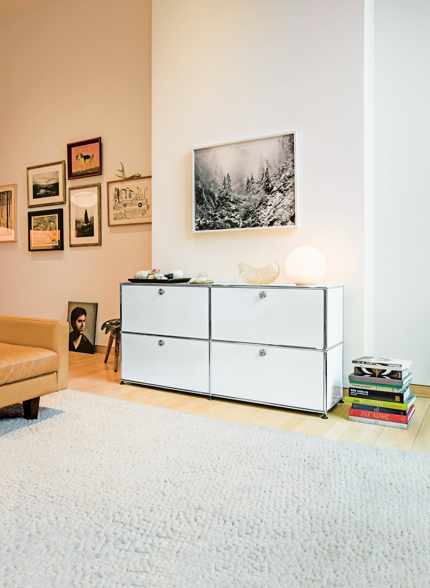 Graphite Black USM Haller credenza (E2F)|Buffets & Sideboards