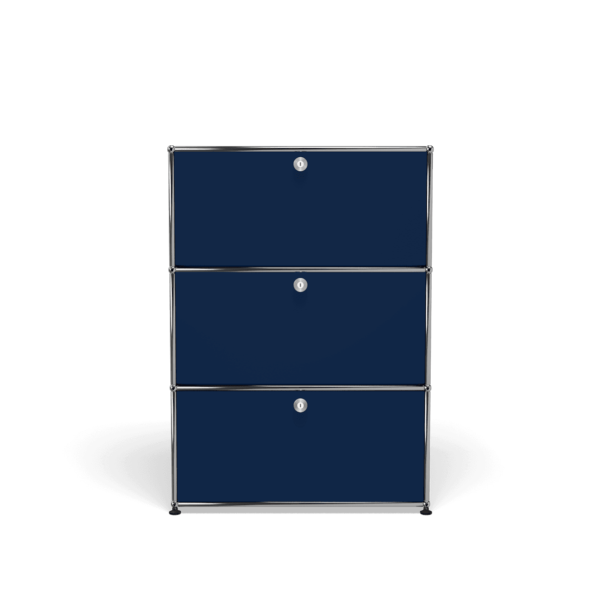 USM Matte Silver USM Haller storage (G118F)|Office Furniture