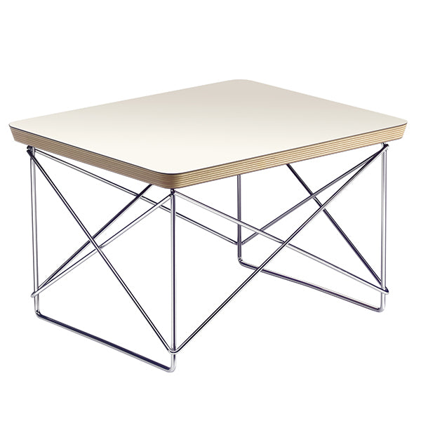 Vitra Eames LTR Occasional table, white - chrome | One52 Furniture