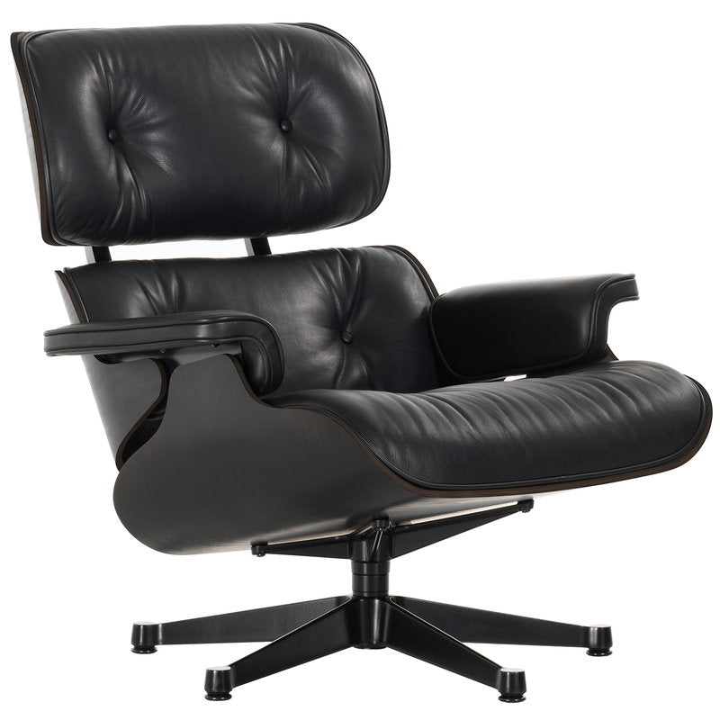 Vitra Eames Lounge Chair, classic size, black ash - black leather | One52 Furniture