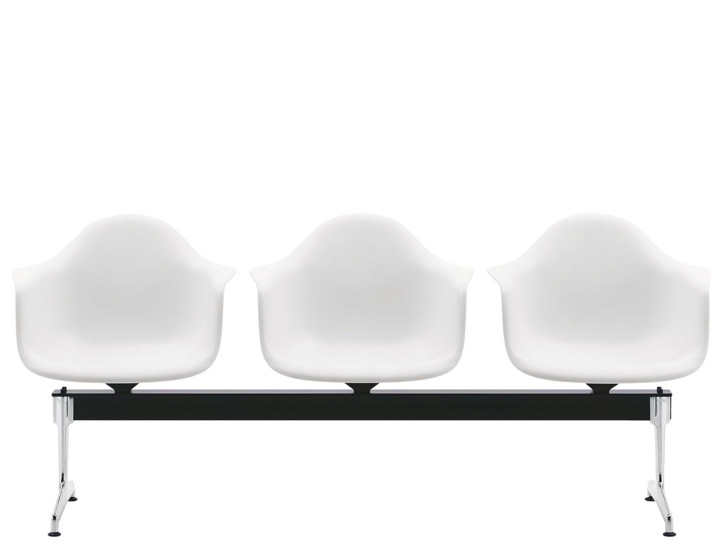 Eames Plastic Armchair beam seating | One52 Furniture
