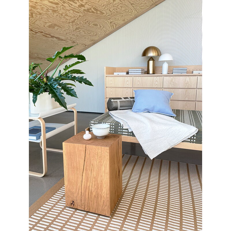Artek|Side & end tables, Tables|Aalto side table 915, white - birch