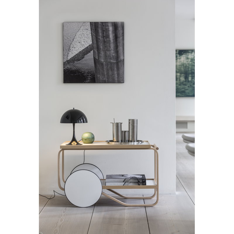 Artek|Kitchen carts & trolleys, Tables|Aalto tea trolley 901, white - birch