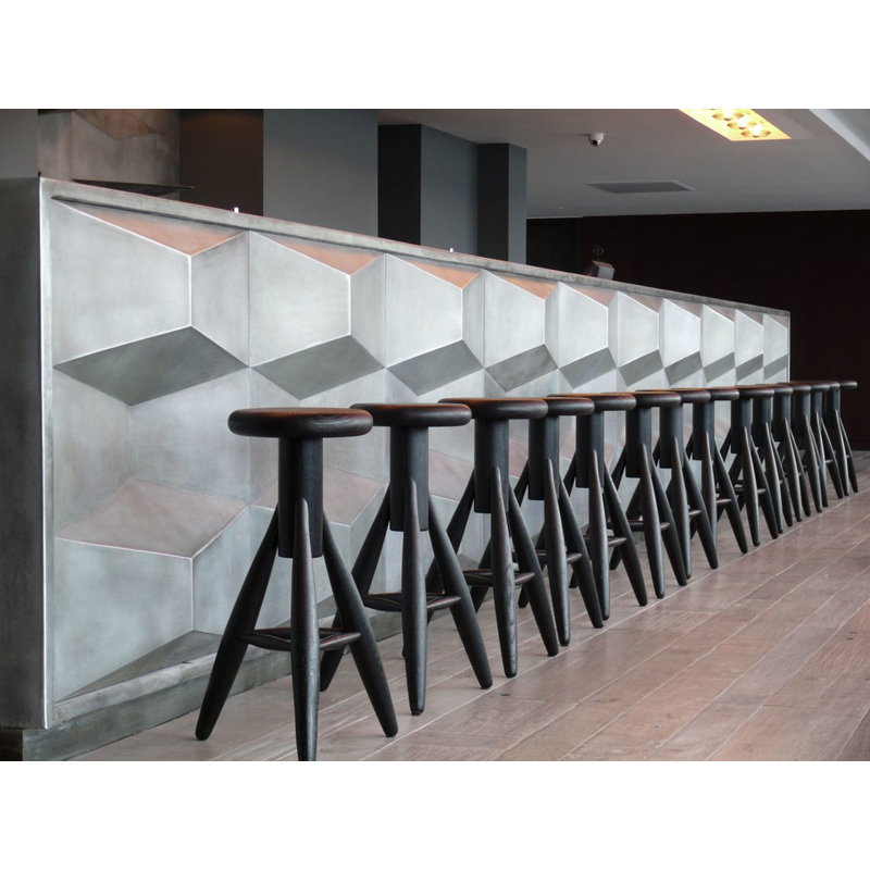 Artek|Bar stools & chairs, Chairs|Rocket bar stool, black