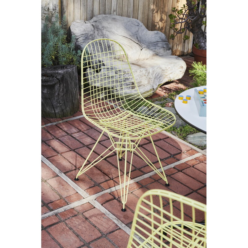 Vitra Wire Chair DKR, citron | One52 Furniture