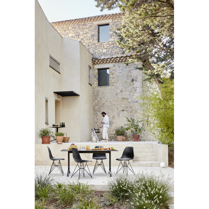 Vitra Eames DSR chair, deep black - basic dark | One52 Furniture