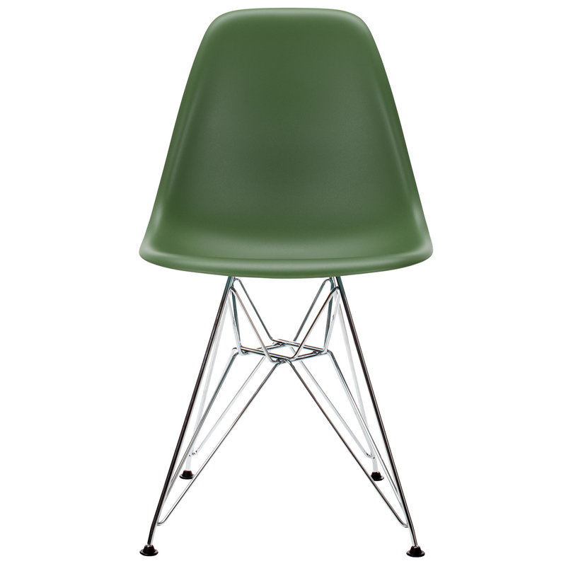 Vitra Eames DSR chair, forest - chrome | One52 Furniture