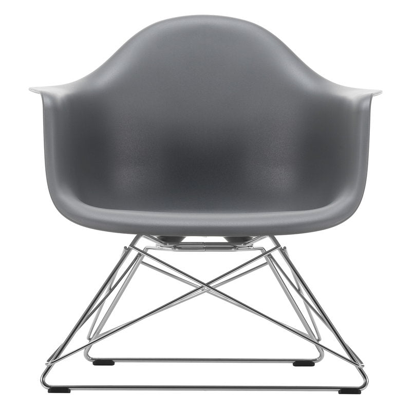 Vitra Eames LAR armchair, granite grey - chrome | One52 Furniture