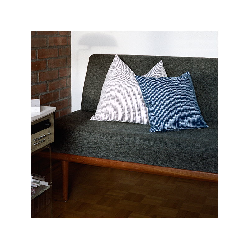 Artek|Cushion covers, Cushions|Rivi cushion cover, 50 x 50 cm, blue - white