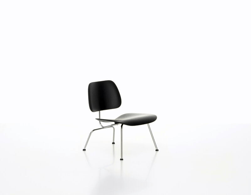 Vitra Plywood Group LCM lounge chair, black - chrome | One52 Furniture