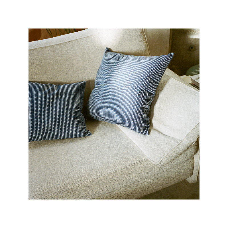 Artek|Cushion covers, Cushions|Rivi cushion cover, 50 x 50 cm, white - blue