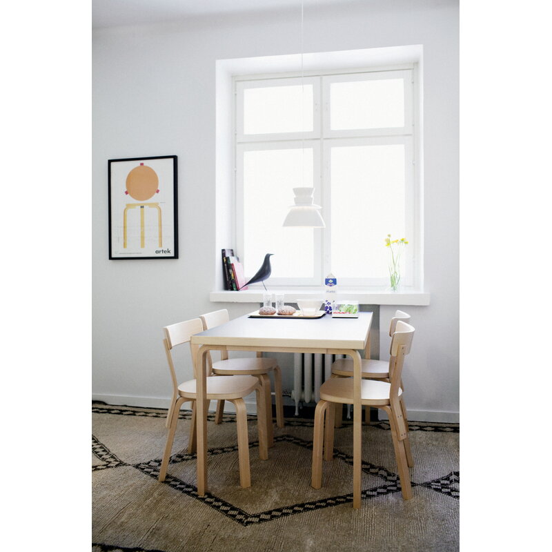 Artek|Chairs, Dining chairs|Aalto chair 69, birch