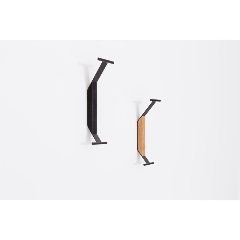 Artek|Coat racks & hangers, Wall hooks|Kaari wall hook REB 014, black stained oak