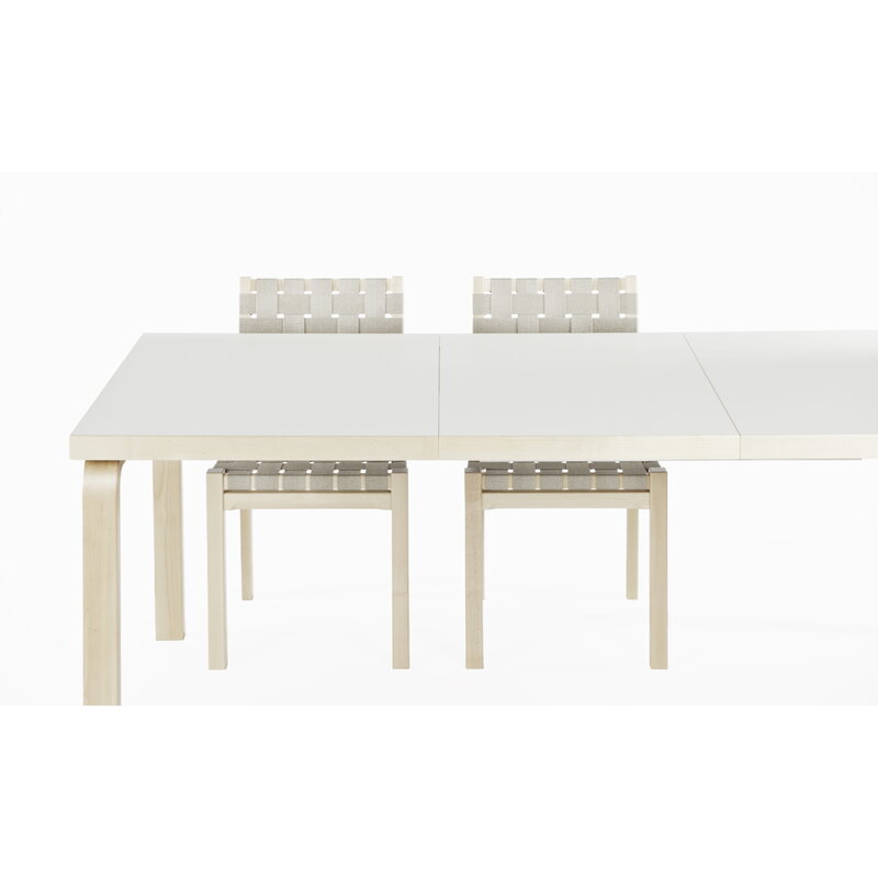 Artek|Dining tables, Tables|Aalto extension table 97, birch - white
