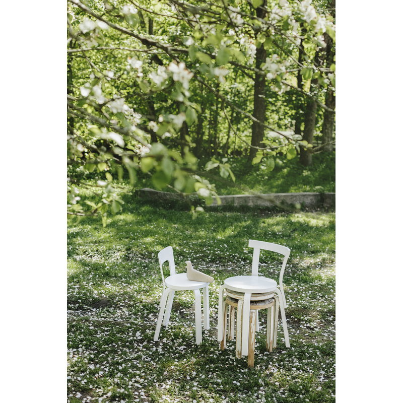 Artek|Chairs, Dining chairs|Aalto chair 68, all white