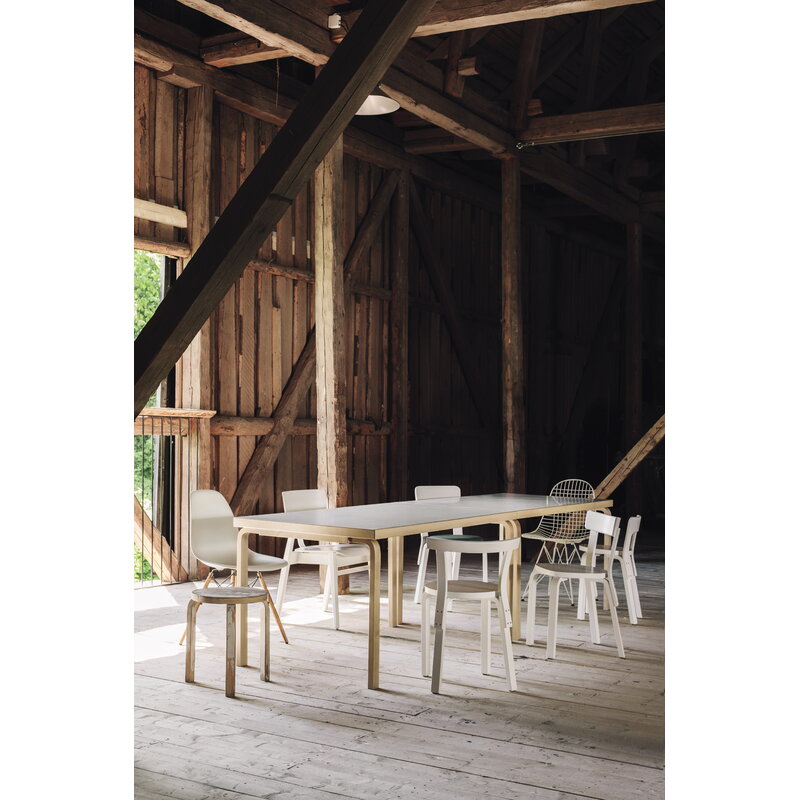 Artek|Dining tables, Tables|Aalto table 82A, birch - white