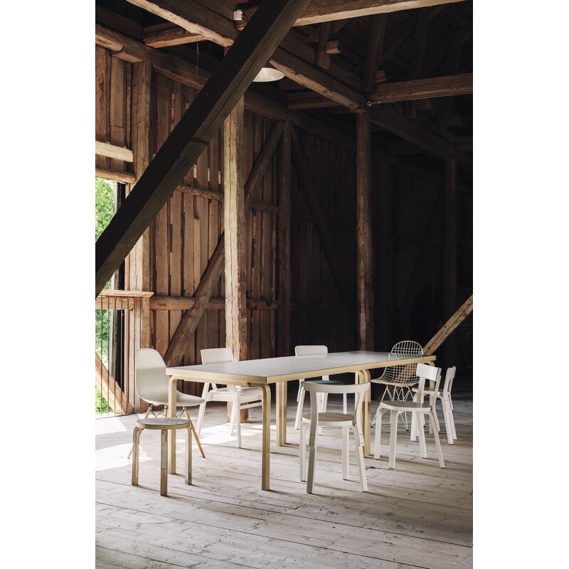 Artek|Dining tables, Tables|Aalto table 82A, birch - black