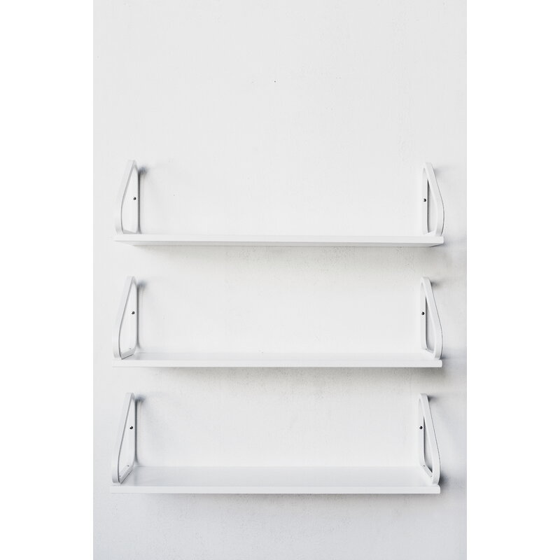 Artek|Shelves, Wall shelves|Aalto wall shelf 112B, white