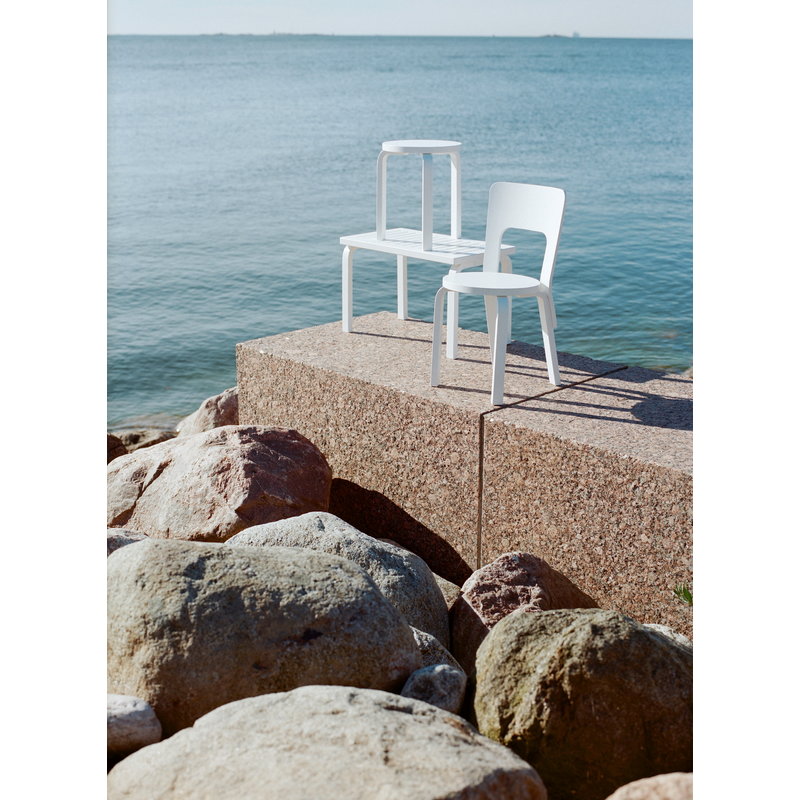 Artek|Benches, Chairs|Aalto bench 153B, white